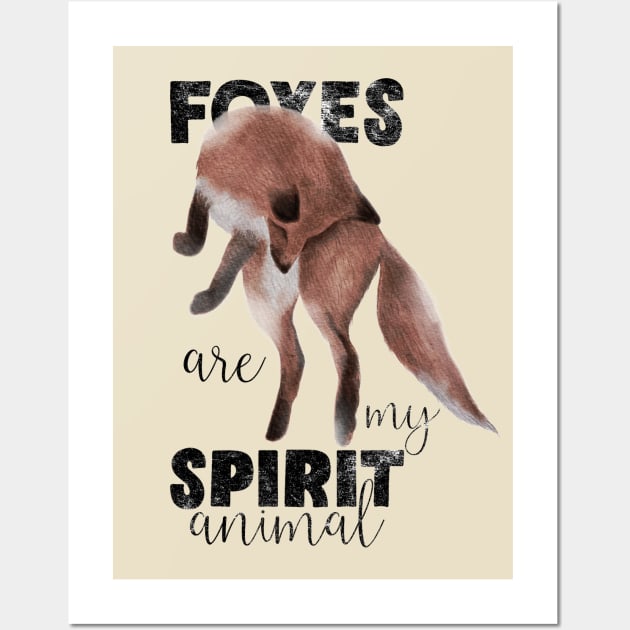 Spirit Animal Fox Wall Art by Lucia